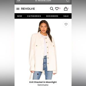 Sanctuary Knit Shacket size XS